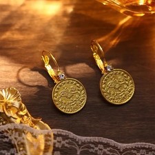 Chico coin earrings for sale  Dobbs Ferry