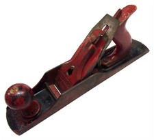 STANLEY BEDROCK 605 Flat Top Jack Avião com Fundo Liso (pintado de vermelho) comprar usado  Enviando para Brazil