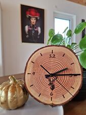 Wanduhr holz baumscheibe gebraucht kaufen  Lahr