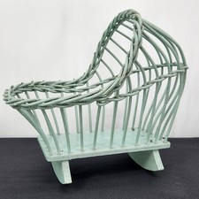 Vintage wood wicker for sale  La Porte