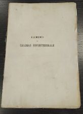 Rubini elementi calcolo usato  Roccaraso