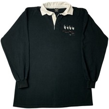 Camisa polo masculina de rugby The Beatles Story tamanho XL manga longa gola preta comprar usado  Enviando para Brazil