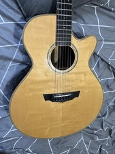 Cort Custom Shop SFX Engelmann abeto jacarandá ébano mistura de homem-peixe Maton Messiah comprar usado  Enviando para Brazil