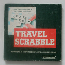 Travel scrabble vintage for sale  BOLTON