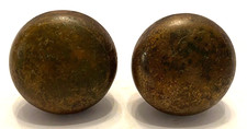 cabinet 2 knobs brass for sale  Gloucester