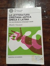 Letteratura cristiana antica usato  Vivaro Romano