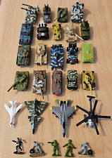 Lote de 23 Micro Máquinas de Colección Vehículos Militares y 5 Soldados Trabajo Paquete [L7] segunda mano  Embacar hacia Mexico