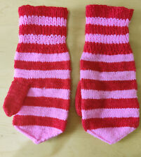 Handmade knitted mittens for sale  LONDON