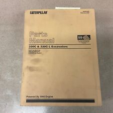 CAT Caterpillar 320C/L PEÇAS MANUAL LIVRO CATÁLOGO LISTA GUIA ESCAVADEIRA sn MAB PAB comprar usado  Enviando para Brazil