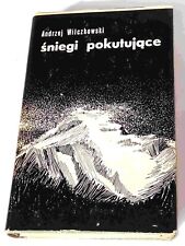 Andrzej Wilczkowski: Śniegi pokutujące. Łódź: Wydawnictwo Łódzkie 1971 Wydanie 2 na sprzedaż  PL