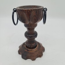 Wooden column candle d'occasion  Expédié en Belgium