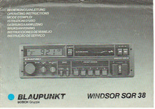 Blaupunkt windsor sqr for sale  MANSFIELD