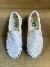 Checkered vans size for sale  HAWICK