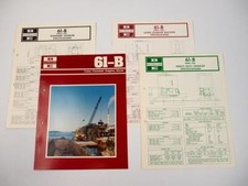 Prospekte brochures bucyrus gebraucht kaufen  Merseburg
