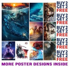 godzilla poster for sale  MANCHESTER