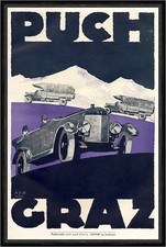 Puch plakat gustav gebraucht kaufen  Grabenstätt