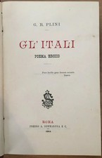 Itali poema eroico usato Itali poema eroico usato  Santa Maria a Vico