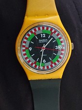 Relógio Swatch Amarelo Racer Funcionando., usado comprar usado Relógio Swatch Amarelo Racer Funcionando., usado comprar usado  Enviando para Brazil
