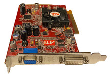 Placa de vídeo ATI FireGL T2 128MB DDR AGP 8X/4X OpenGL computador VGA DVI comprar usado  Enviando para Brazil