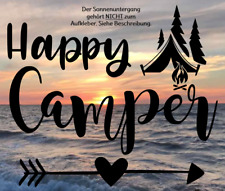 Aufkleber happy camper gebraucht kaufen  Munster