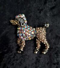 Multicolour rhinestone poodle for sale  PUDSEY