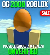 OG 2008 ROBLOX | ROBLOX ANTIGO | CHANCE DE VENDAS | SEM NOMES DE SPAM | NÃO VERIFICADO comprar usado  Enviando para Brazil