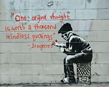 Banksy diogenes graffiti for sale  Cordova