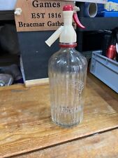Vintage soda siphon for sale  ABERDEEN