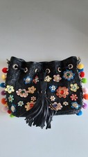 Borsa donna colorata usato  Treviglio