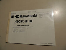 Parts catalog kawasaki gebraucht kaufen  Fruerlund,-Engelsby, Tastrup