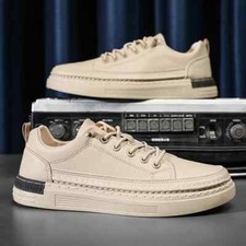 Usado, Sapatos Elásticos Masculinos Sapatos Casuais de Couro 2023Tênis Masculinos Sem salto Mocassim Masculino comprar usado  Enviando para Brazil