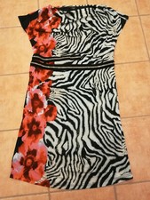 Kleid zebrastreifen roten gebraucht kaufen  Aschau