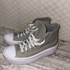 Tamanho 8 - Converse Chuck Taylor All Star Lift cinza alto com comprar usado  Enviando para Brazil