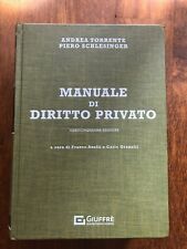 Manuale diritto privato usato  Occhieppo Superiore