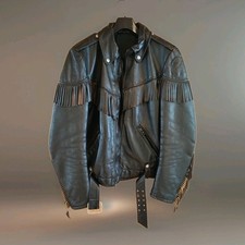 Motorrad lederjacke fransen gebraucht kaufen  Kindsbach