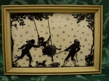 Vtg silhouette picture for sale  Calabash