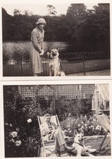 Duas fotos vintage de pessoas com cachorro pastor alemão Kelsey Park Beckenham comprar usado Duas fotos vintage de pessoas com cachorro pastor alemão Kelsey Park Beckenham comprar usado  Enviando para Brazil