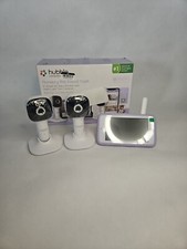 Hubble Connected Nursery Pal Cloud Touch 5" Smart HD monitor de bebê duplo com luz comprar usado  Enviando para Brazil