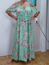 Maxikleid sommerkleid grün gebraucht kaufen  Dortmund