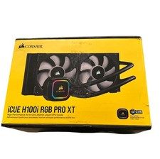 Radiador Corsair iCUE H100i RGB Pro XT para desktop, 240mm comprar usado  Enviando para Brazil
