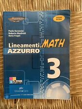 Lineamenti math azzurro usato  Torano Castello