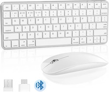 Combo de teclado y mouse Bluetooth para Mac QWERTY silencioso 4ta generación- segunda mano  Embacar hacia Mexico