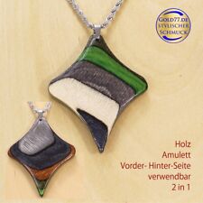 Holzschmuck anhänger handarbe gebraucht kaufen  Prien a.Chiemsee