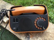 Téléphone vintage orange d'occasion  Poix-Terron