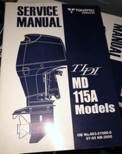115hp tldi tohatsu for sale  ELY
