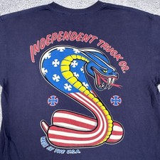 Camisa masculina vintage Independent Truck Co azul média skate grunge comprar usado Camisa masculina vintage Independent Truck Co azul média skate grunge comprar usado  Enviando para Brazil