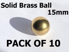 Brass balls solid for sale  UK