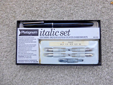 Platignum italic set for sale  SUTTON COLDFIELD