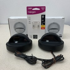 NOVO Conjunto de Luz de Passo Montada em Superfície com Lâmpadas de 10 Watt G4 Halogênio 12 Volts PRETO comprar usado  Enviando para Brazil
