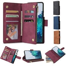 Capa carteira de couro com zíper flip para Samsung Galaxy A12 A13 A14 A15 A16 A56 comprar usado  Enviando para Brazil